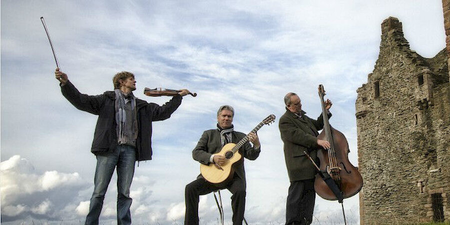 The Tim Kliphuis trio (Courtesy Shetland Folk Festival)