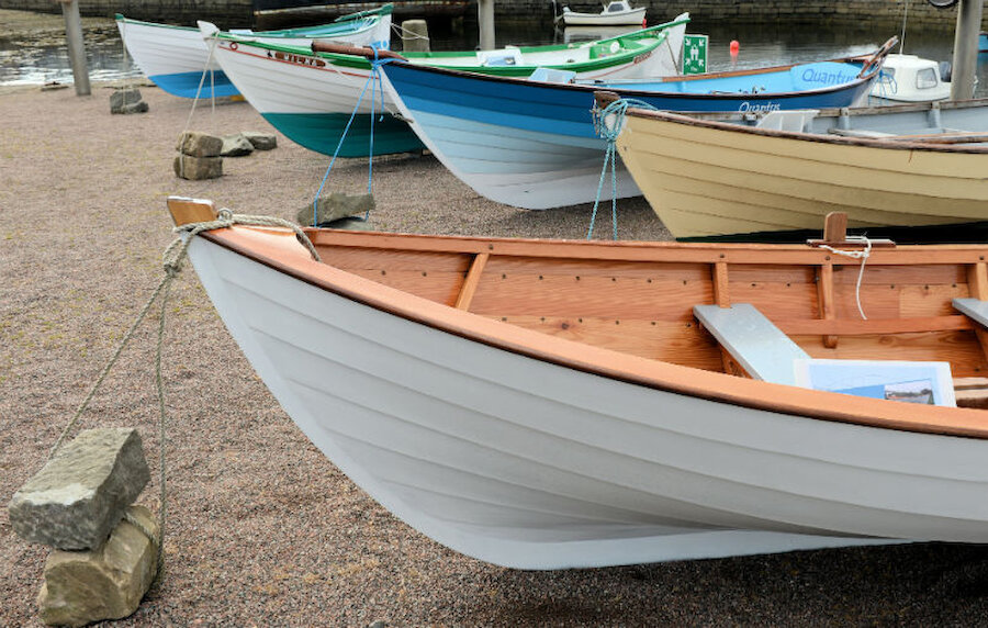 The Shetland boat has Scandinavian ancestors (Courtesy Alastair Hamilton)