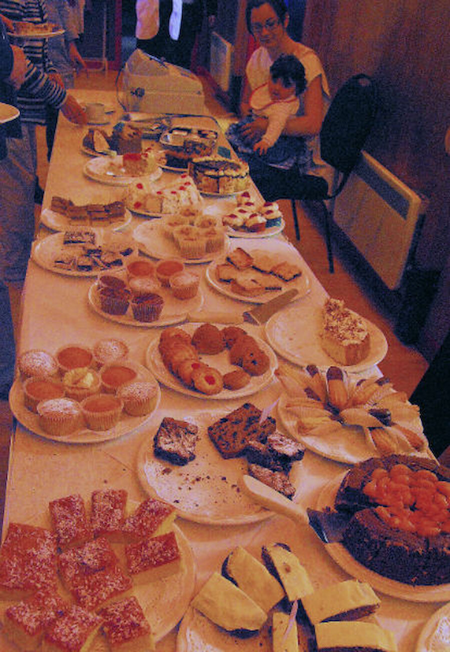 Shetland Sunday Teas - this one at Cunningsburgh Hall: one of our younger traditions, but no less cherished (Courtesy Alastair Hamilton)
