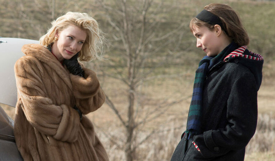 Cate Blanchett and Rooney Mara in Carol (Courtesy Shetland Arts/StudioCanal/The Weinstein Company)