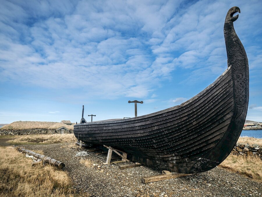 The Skidbladner is one of the highlights of Viking Unst
