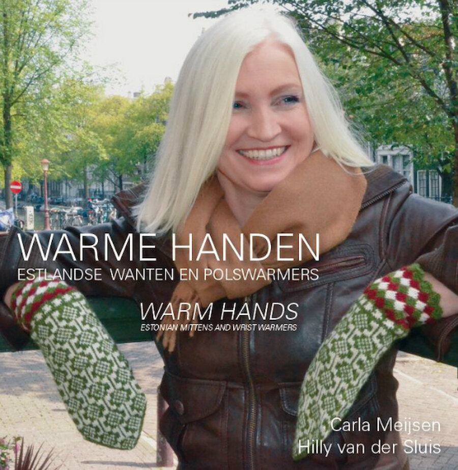 One of Carla's books explores Estonian mittens and wrist-warmers. (Courtesy Carla Meijsen)